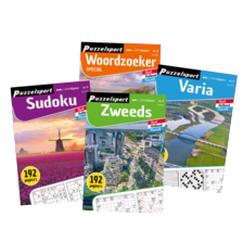 Puzzelboek 192 pagina's